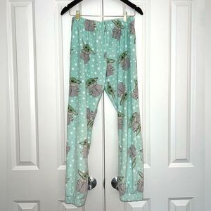 Never Worn Star Wars Baby Yoda Super Soft Women’s PJ Pants, Size Medium